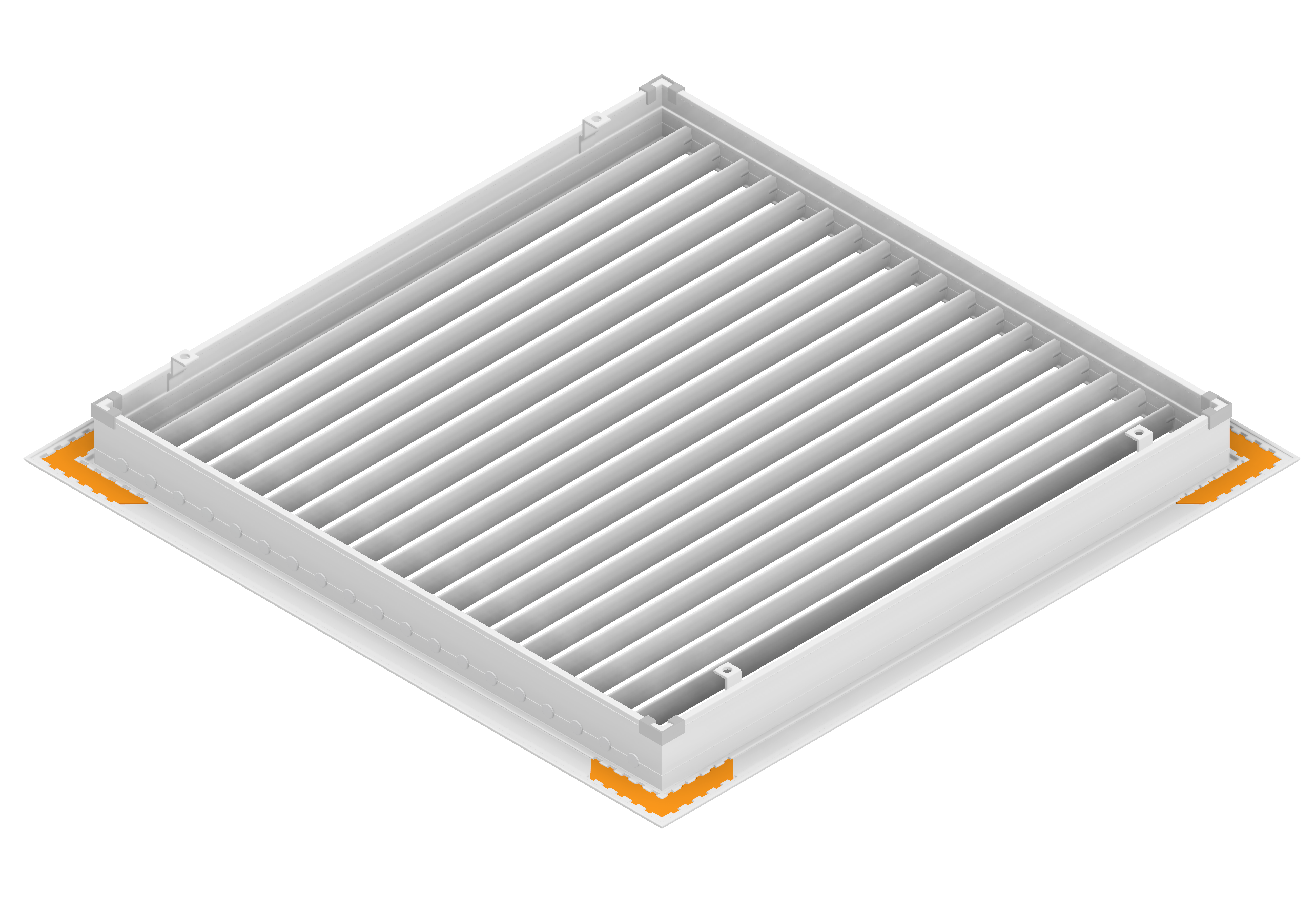 Single-layer Blade Deflection Air Grilles [fixed (SAG) & openable (SAG-O) core]